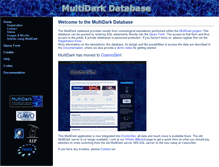 Tablet Screenshot of multidark.org